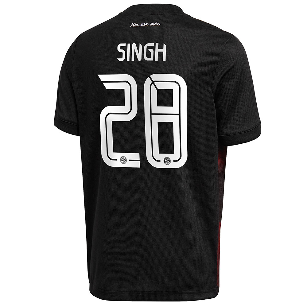 Lapset Jalkapallo Sarpreet Singh #28 3. Paita Musta Pelipaita 2020/21 Lyhythihainen Paita