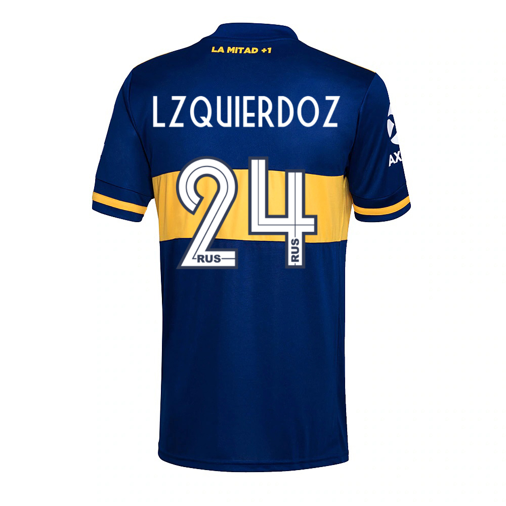 Lapset Jalkapallo Carlos Izquierdoz #24 Kotipaita Kuninkaallisen Sininen Pelipaita 2020/21 Lyhythihainen Paita