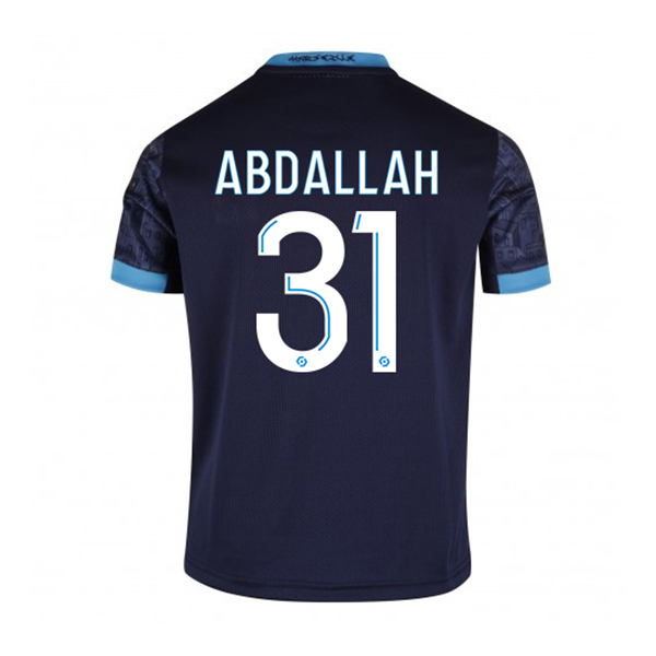 Lapset Jalkapallo Abdallah Ali Mohamed #31 Vieraspaita Pimeys Pelipaita 2020/21 Lyhythihainen Paita