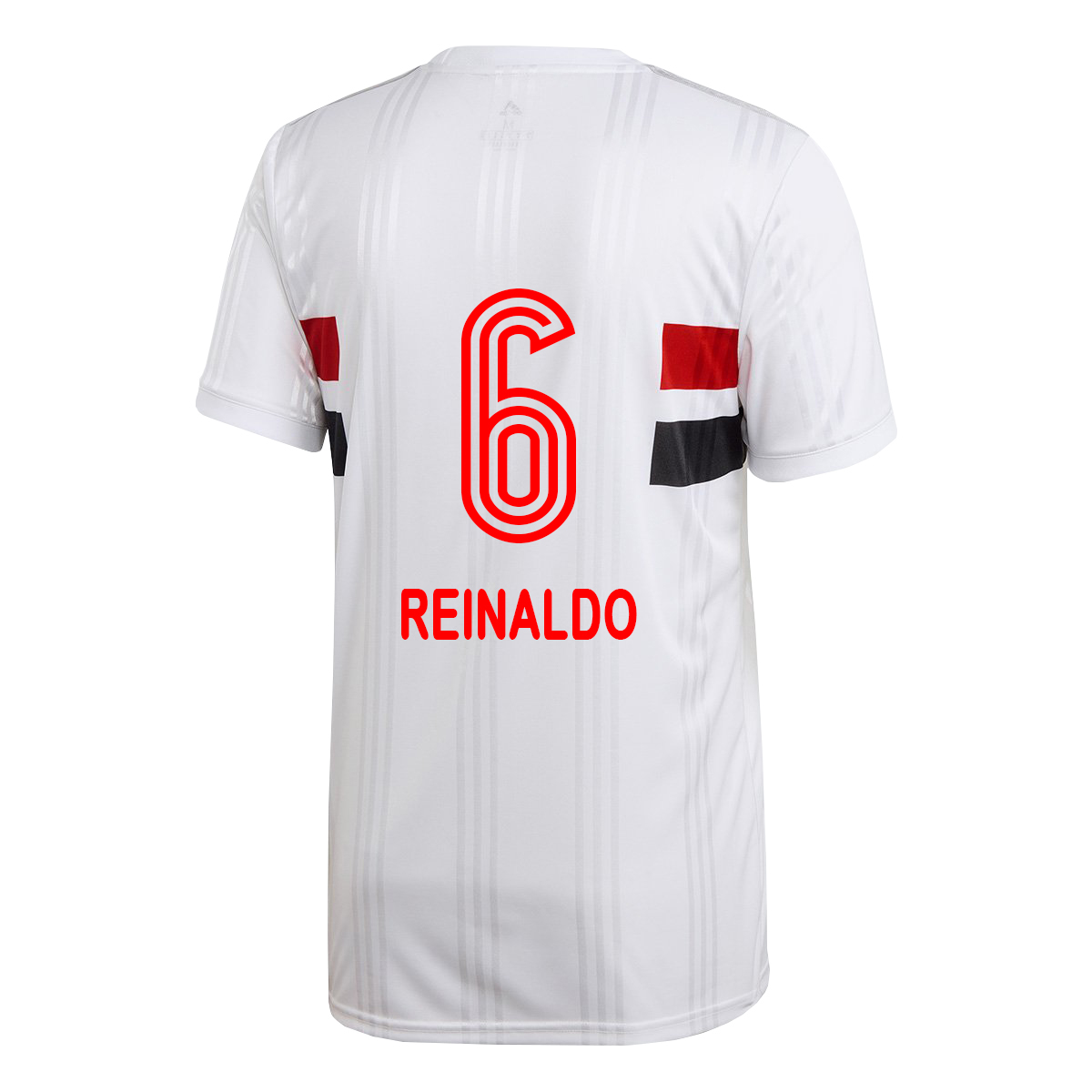 Lapset Jalkapallo Reinaldo #6 Kotipaita Valkoinen Pelipaita 2020/21 Lyhythihainen Paita
