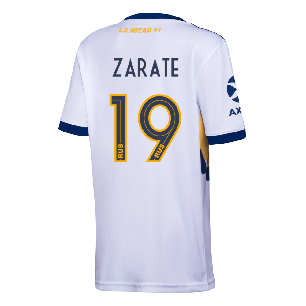 Lapset Jalkapallo Mauro Zarate #19 Vieraspaita Valkoinen Pelipaita 2020/21 Lyhythihainen Paita