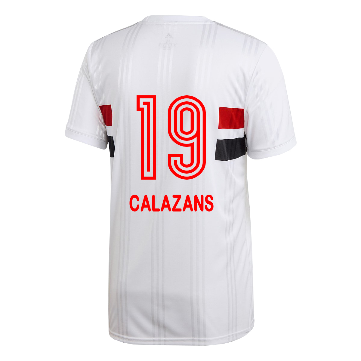 Lapset Jalkapallo Marquinhos Calazans #19 Kotipaita Valkoinen Pelipaita 2020/21 Lyhythihainen Paita