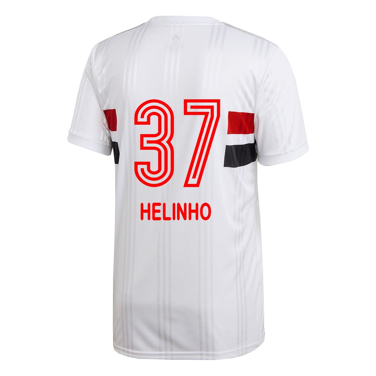Lapset Jalkapallo Helinho #37 Kotipaita Valkoinen Pelipaita 2020/21 Lyhythihainen Paita