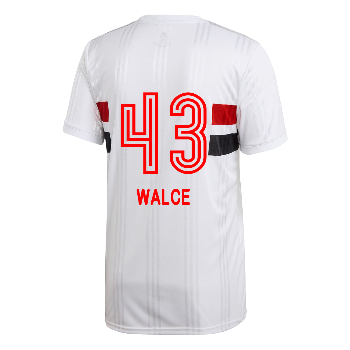 Lapset Jalkapallo Walce #43 Kotipaita Valkoinen Pelipaita 2020/21 Lyhythihainen Paita