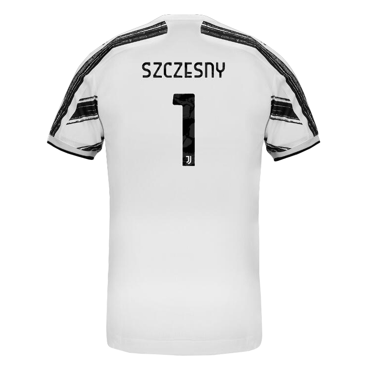 Lapset Jalkapallo Wojciech Szczesny #1 Kotipaita Valkoinen Pelipaita 2020/21 Lyhythihainen Paita