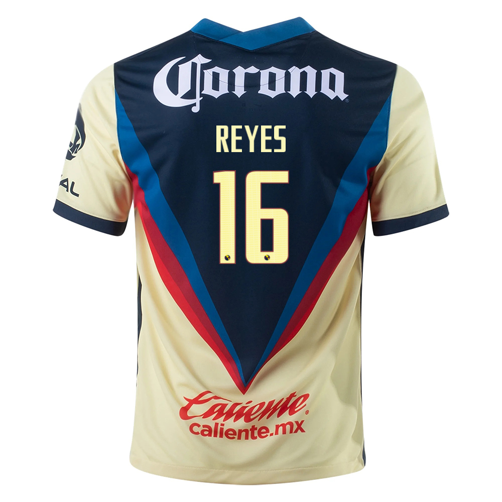 Lapset Jalkapallo Luis Reyes #16 Kotipaita Keltainen Pelipaita 2020/21 Lyhythihainen Paita