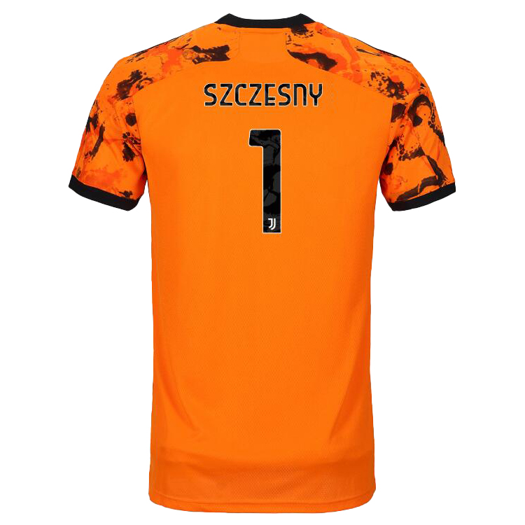 Lapset Jalkapallo Wojciech Szczesny #1 3. Paita Oranssi Pelipaita 2020/21 Lyhythihainen Paita