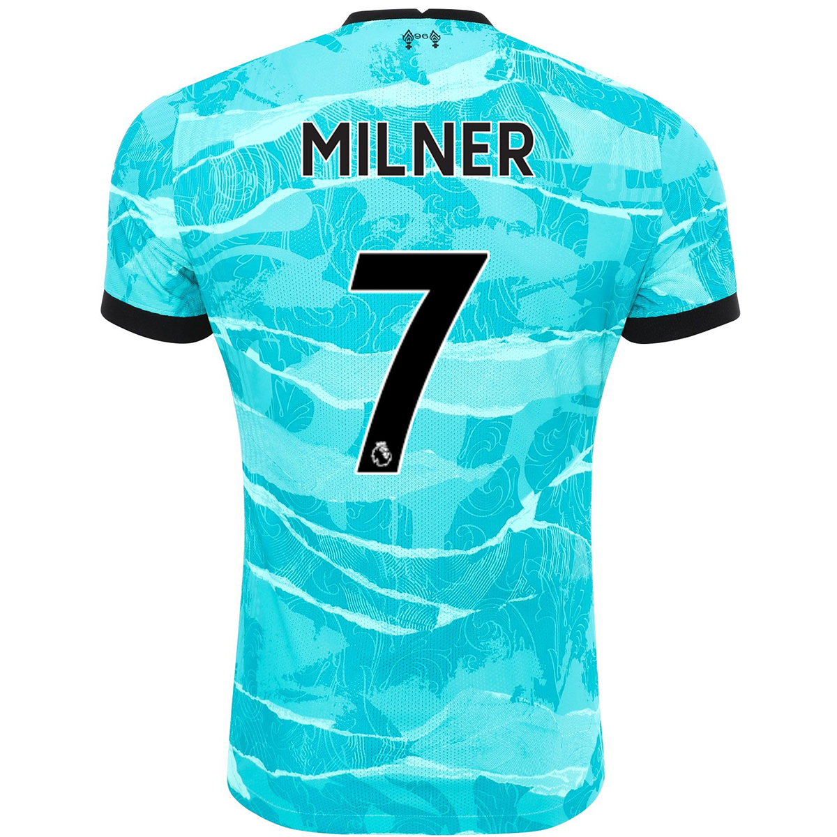 Lapset Jalkapallo James Milner #7 Vieraspaita Sininen Pelipaita 2020/21 Lyhythihainen Paita