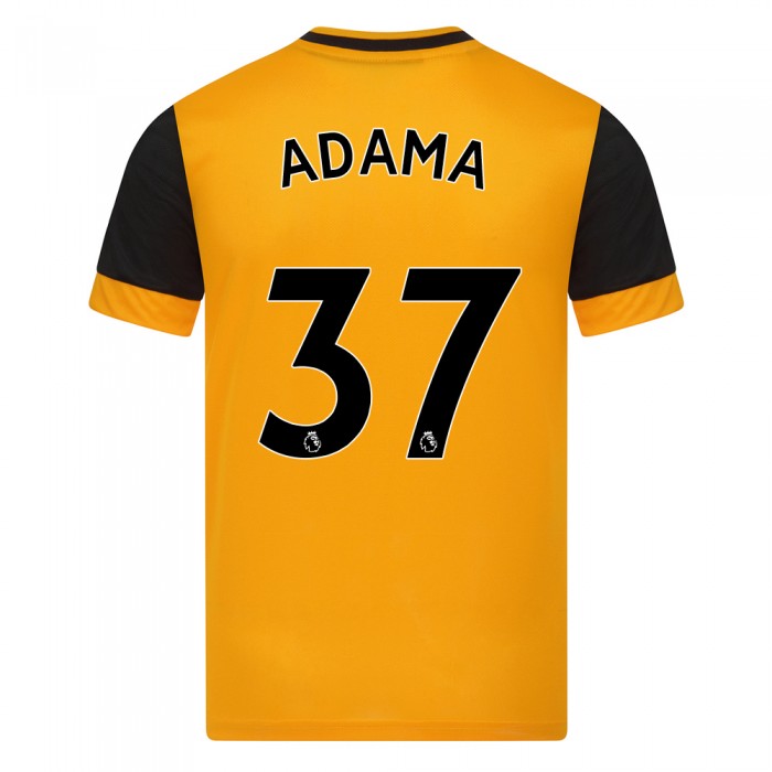 Lapset Jalkapallo Adama Traore #37 Kotipaita Oranssi Pelipaita 2020/21 Lyhythihainen Paita