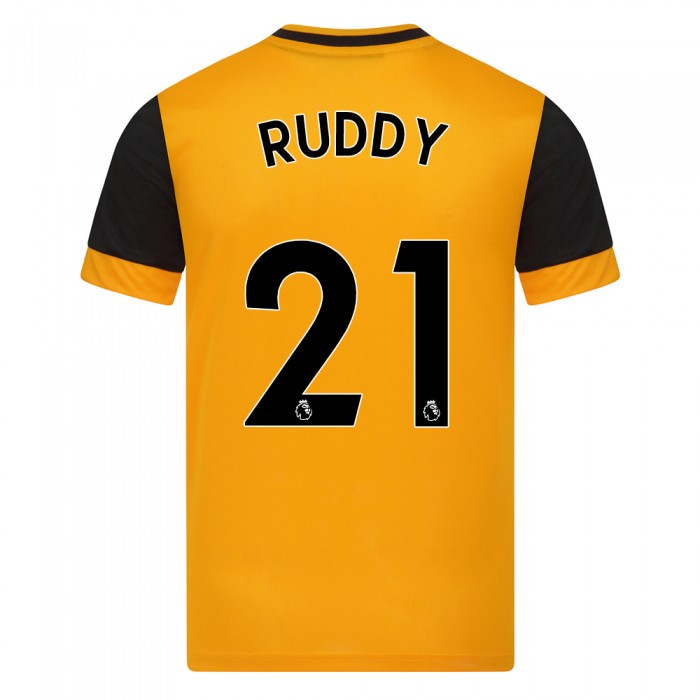 Lapset Jalkapallo John Ruddy #21 Kotipaita Oranssi Pelipaita 2020/21 Lyhythihainen Paita