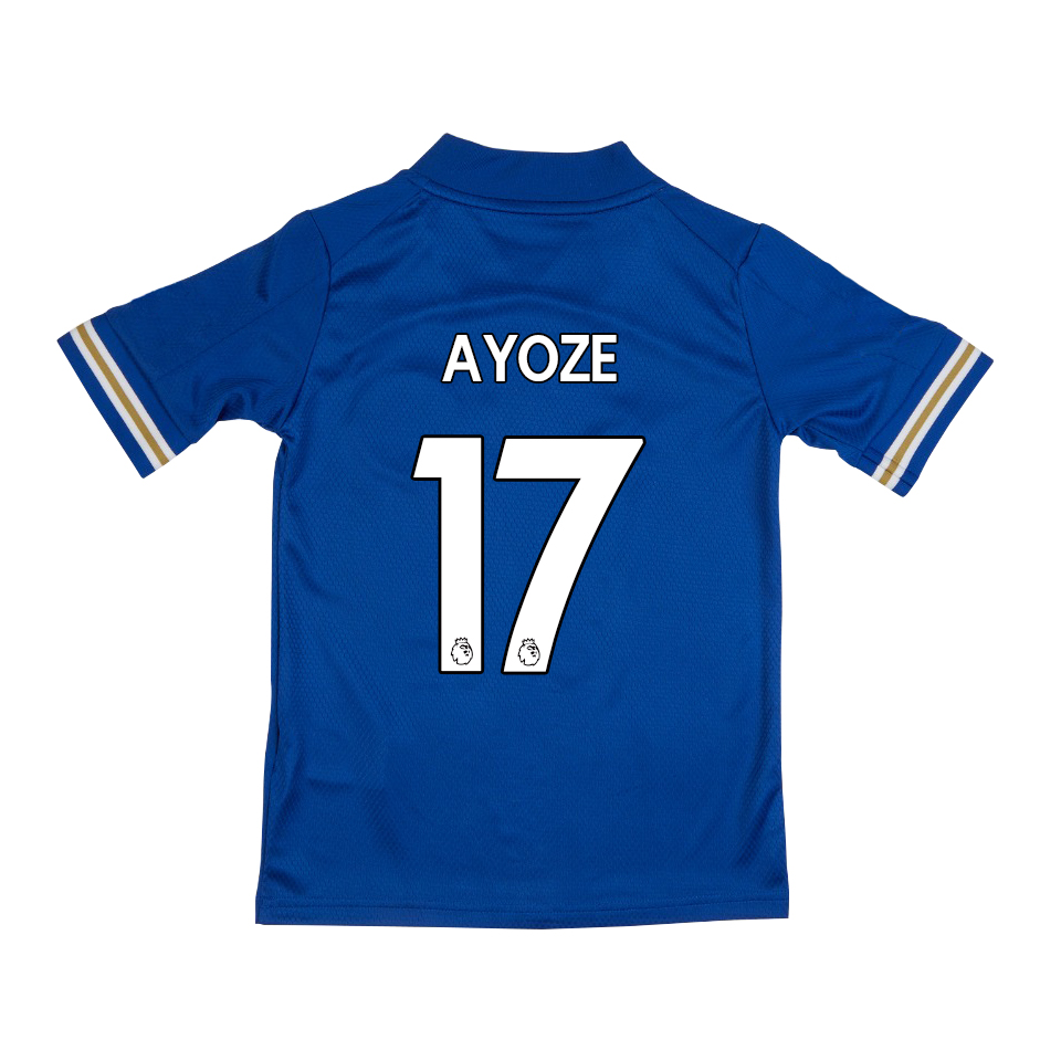 Lapset Jalkapallo Ayoze Perez #17 Kotipaita Sininen Pelipaita 2020/21 Lyhythihainen Paita