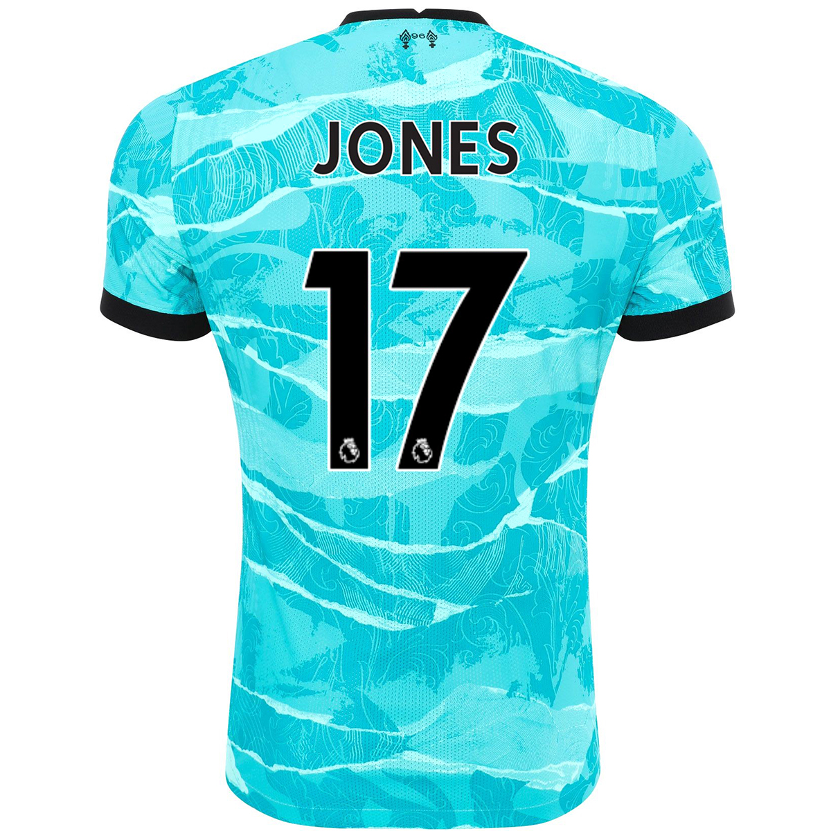 Lapset Jalkapallo Curtis Jones #17 Vieraspaita Sininen Pelipaita 2020/21 Lyhythihainen Paita