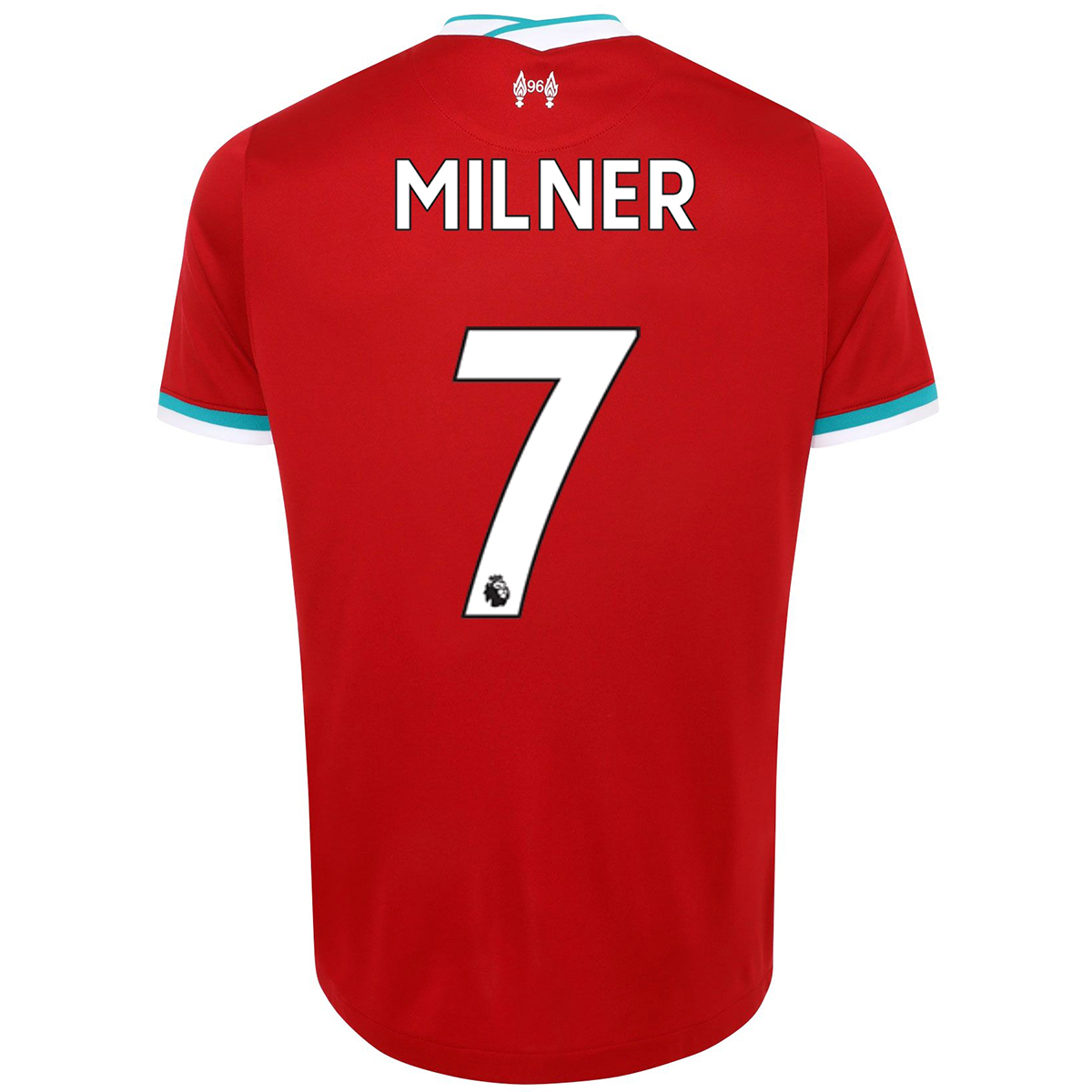 Lapset Jalkapallo James Milner #7 Kotipaita Punainen Pelipaita 2020/21 Lyhythihainen Paita