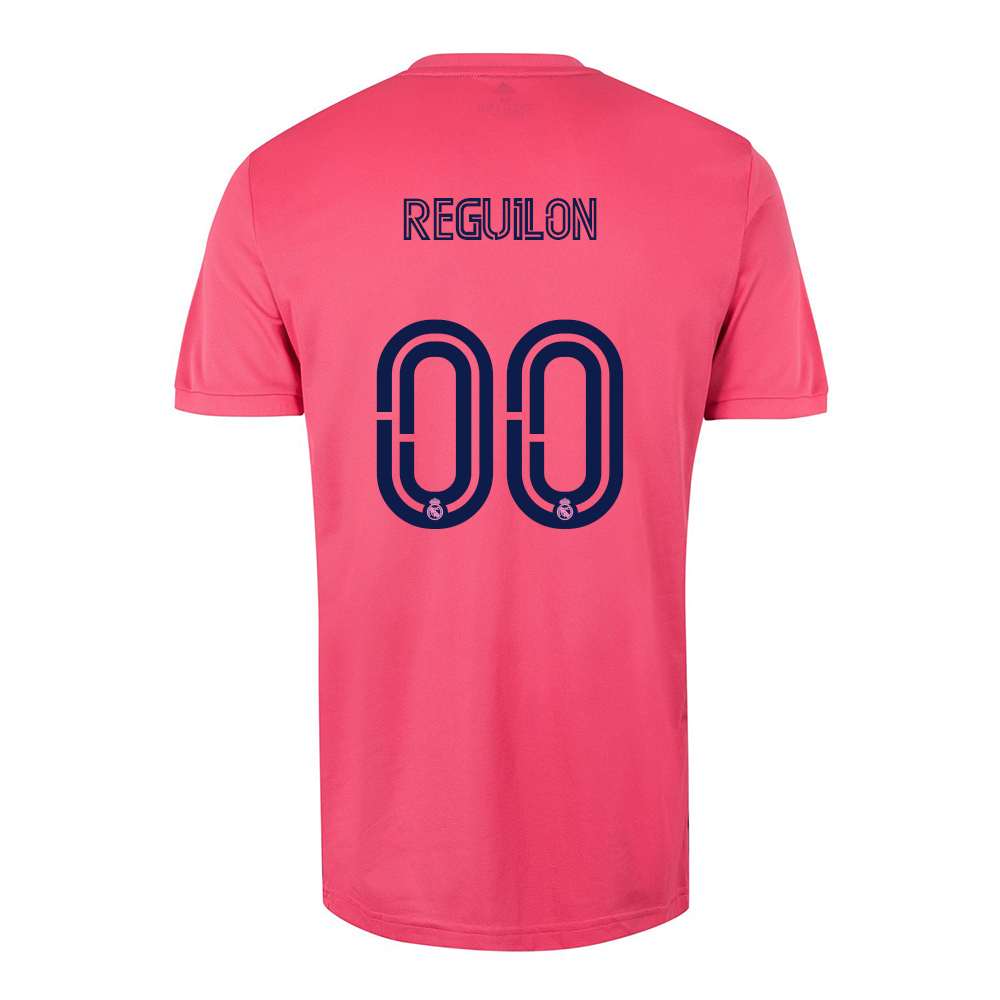 Lapset Jalkapallo Sergio Reguilon #0 Vieraspaita Vaaleanpunainen Pelipaita 2020/21 Lyhythihainen Paita