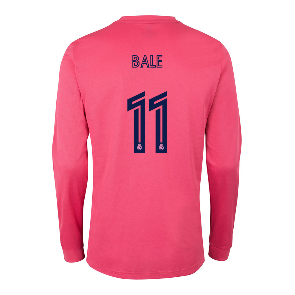 Lapset Jalkapallo Gareth Bale #11 Vieraspaita Vaaleanpunainen Pelipaita 2020/21 Lyhythihainen Paita