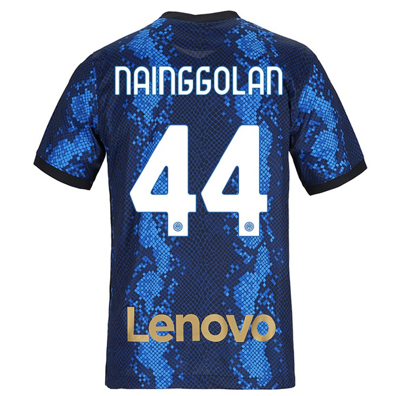 Miesten Jalkapallo Radja Nainggolan #44 Tummansininen Kotipaita 2021/22 Lyhythihainen Paita T-paita