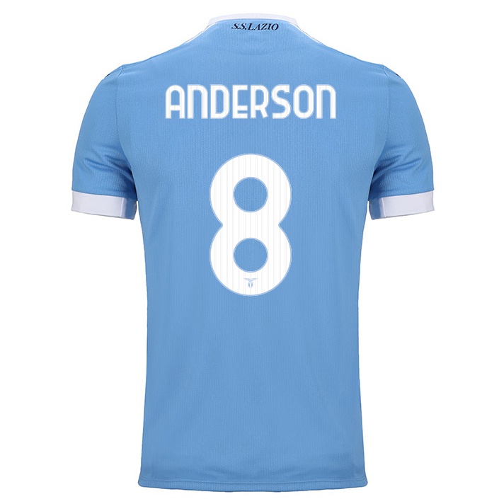 Miesten Jalkapallo Djavan Anderson #8 Sininen Kotipaita 2021/22 Lyhythihainen Paita T-paita