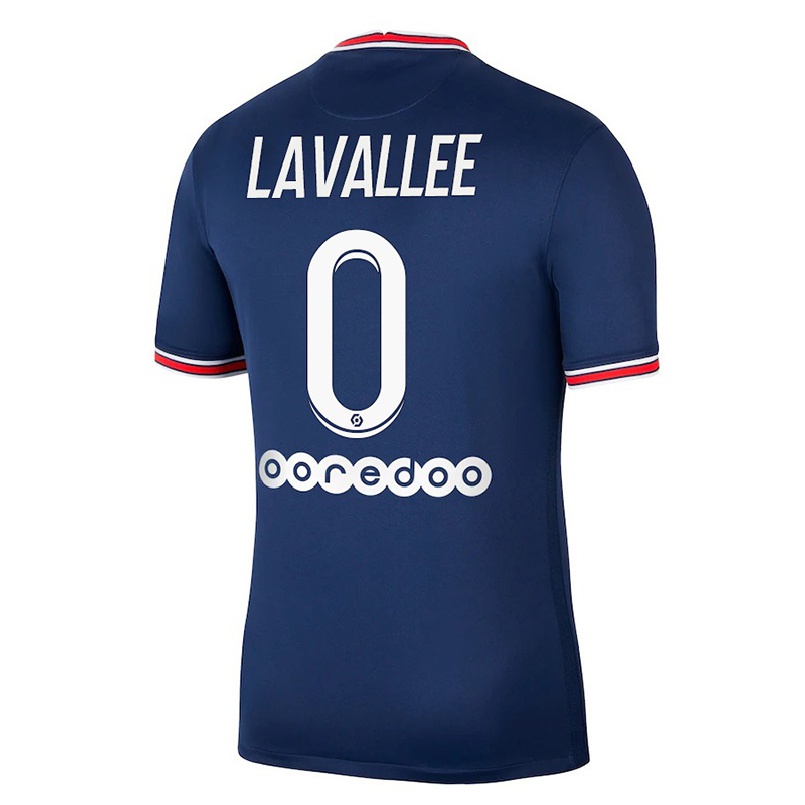 Miesten Jalkapallo Lucas Lavallee #0 Tummansininen Kotipaita 2021/22 Lyhythihainen Paita T-paita