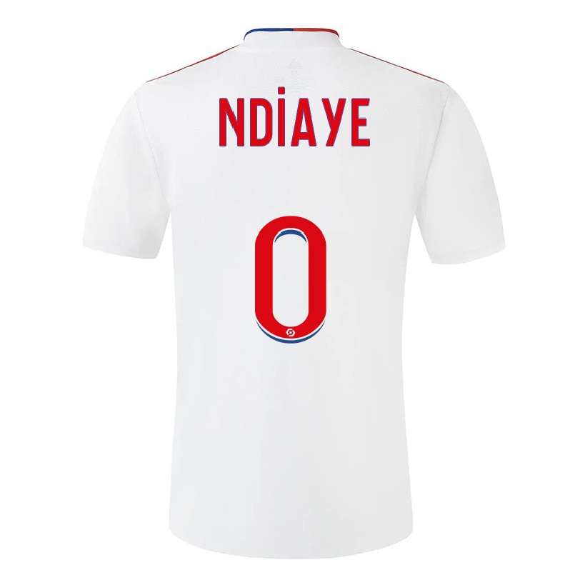 Miesten Jalkapallo Abdoulaye Ndiaye #0 Valkoinen Kotipaita 2021/22 Lyhythihainen Paita T-paita