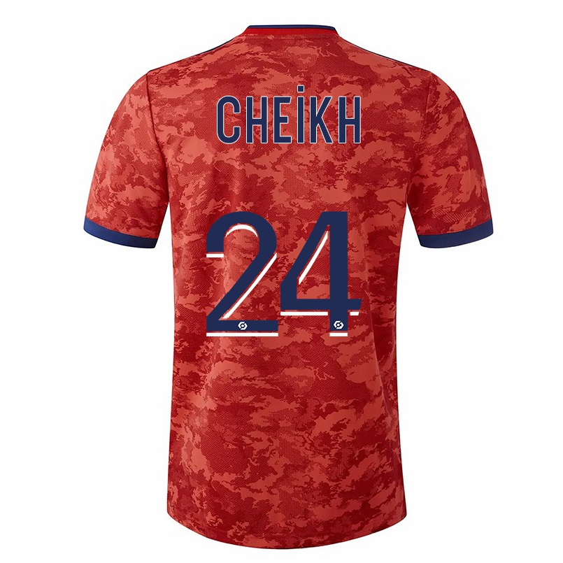 Miesten Jalkapallo Pape Cheikh #24 Oranssi Vieraspaita 2021/22 Lyhythihainen Paita T-paita