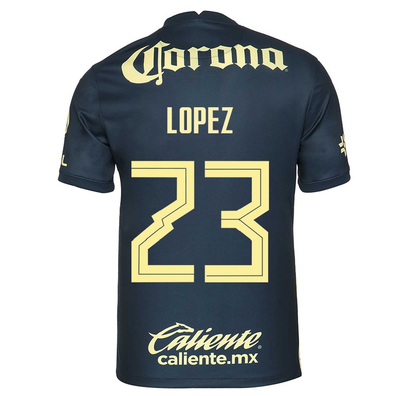 Miesten Jalkapallo Antonio Lopez #23 Laivastonsininen Vieraspaita 2021/22 Lyhythihainen Paita T-paita