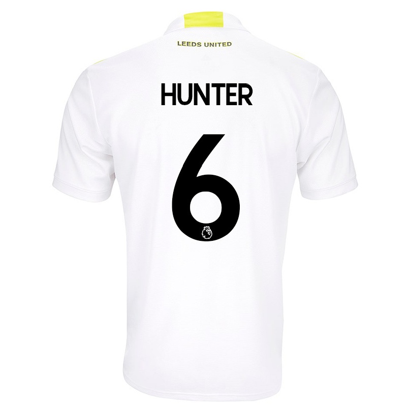 Miesten Jalkapallo Jodie Hunter #6 Valkoinen Kotipaita 2021/22 Lyhythihainen Paita T-paita