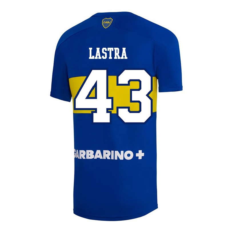 Miesten Jalkapallo Agustin Lastra #43 Kuninkaallisen Sininen Kotipaita 2021/22 Lyhythihainen Paita T-paita