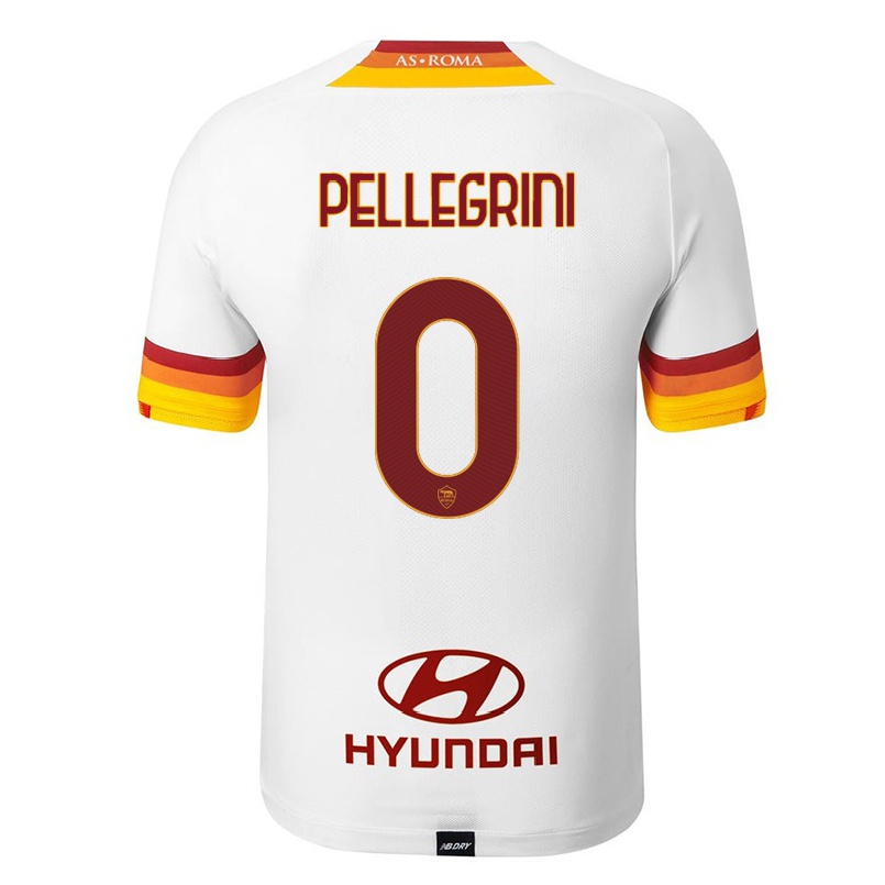 Miesten Jalkapallo Matteo Pellegrini #0 Valkoinen Vieraspaita 2021/22 Lyhythihainen Paita T-paita