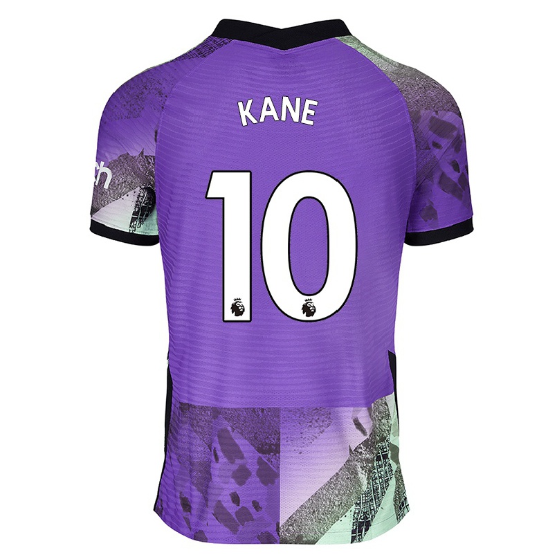Miesten Jalkapallo Harry Kane #10 Violetti 3. Paita 2021/22 Lyhythihainen Paita T-paita