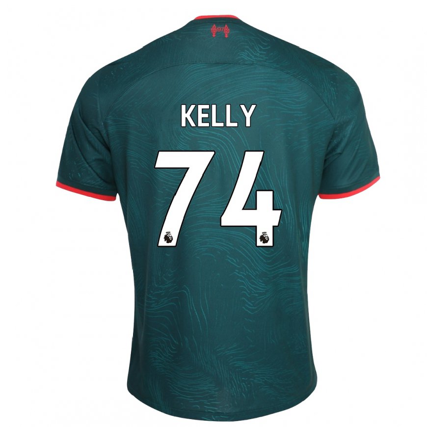 Kandiny Lapset Oscar Kelly #74 Tummanvihreä Kolmas Sarja 2022/23 Lyhythihainen Paita T-paita