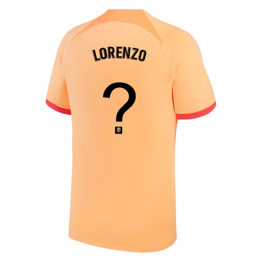 Kandiny Miesten Diego Lorenzo #0 Vaalean Oranssi Kolmas Sarja 2022/23 Lyhythihainen Paita T-paita