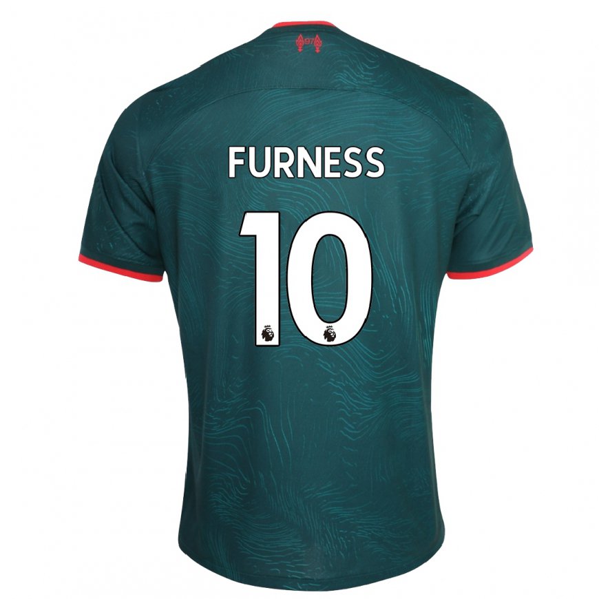 Kandiny Naisten Rachel Furness #10 Tummanvihreä Kolmas Sarja 2022/23 Lyhythihainen Paita T-paita