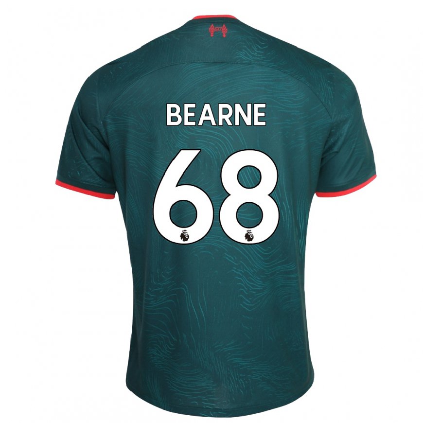 Kandiny Naisten Jack Bearne #68 Tummanvihreä Kolmas Sarja 2022/23 Lyhythihainen Paita T-paita