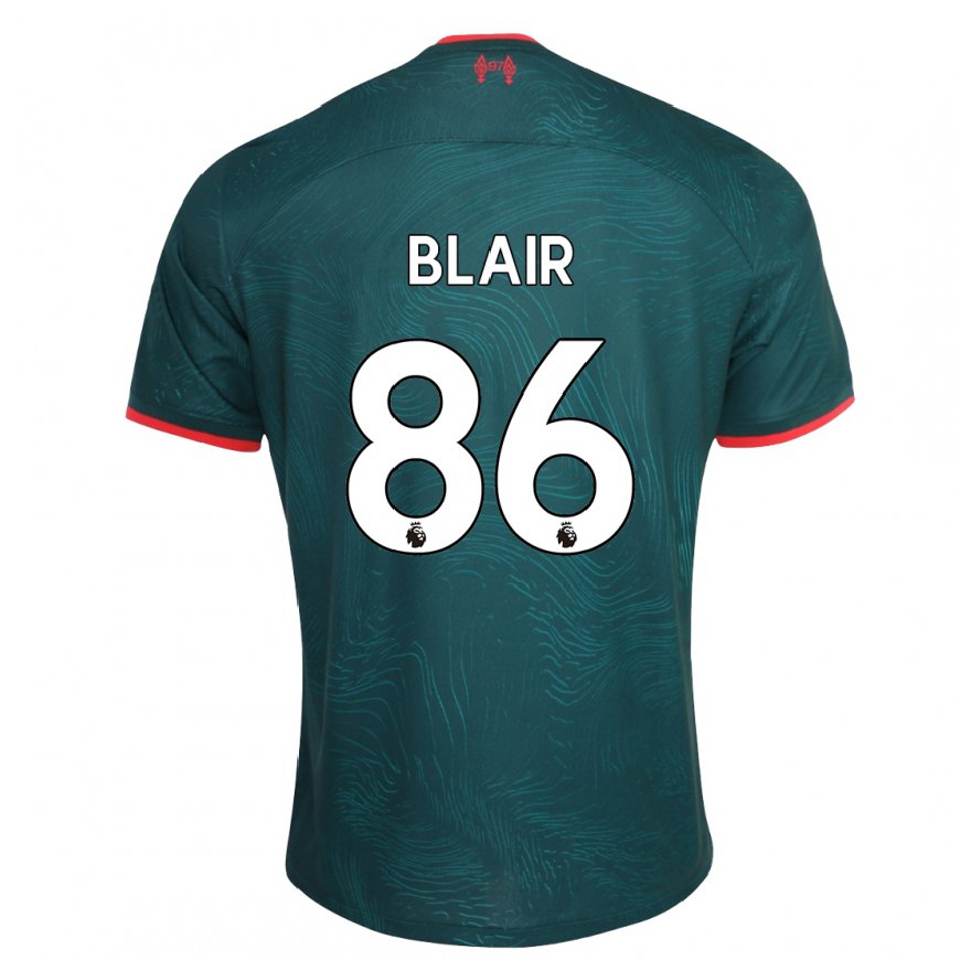 Kandiny Naisten Harvey Blair #86 Tummanvihreä Kolmas Sarja 2022/23 Lyhythihainen Paita T-paita