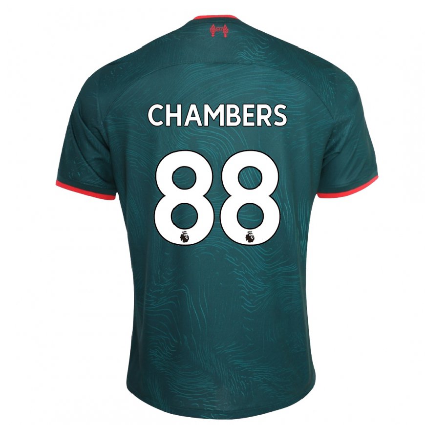 Kandiny Naisten Luke Chambers #88 Tummanvihreä Kolmas Sarja 2022/23 Lyhythihainen Paita T-paita
