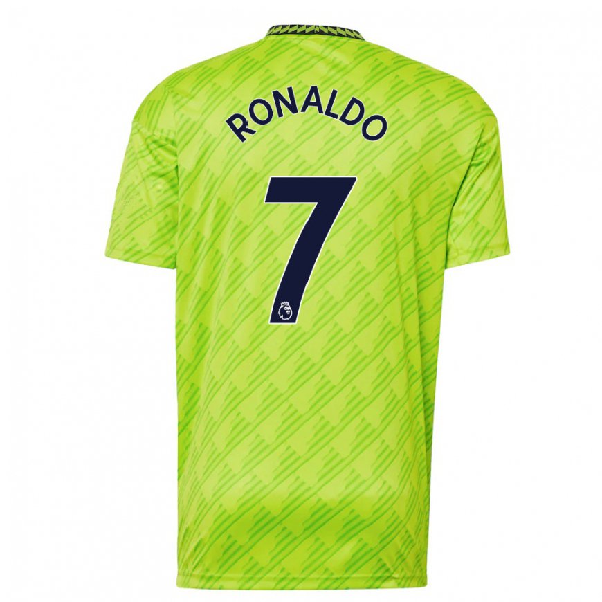 Kandiny Naisten Cristiano Ronaldo #7 Vaaleanvihreä Kolmas Sarja 2022/23 Lyhythihainen Paita T-paita