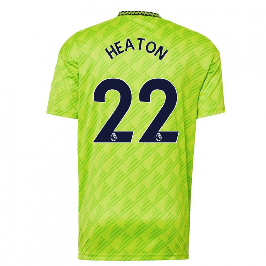 Kandiny Naisten Tom Heaton #22 Vaaleanvihreä Kolmas Sarja 2022/23 Lyhythihainen Paita T-paita
