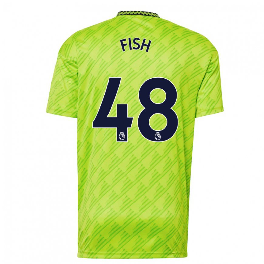 Kandiny Naisten Will Fish #48 Vaaleanvihreä Kolmas Sarja 2022/23 Lyhythihainen Paita T-paita