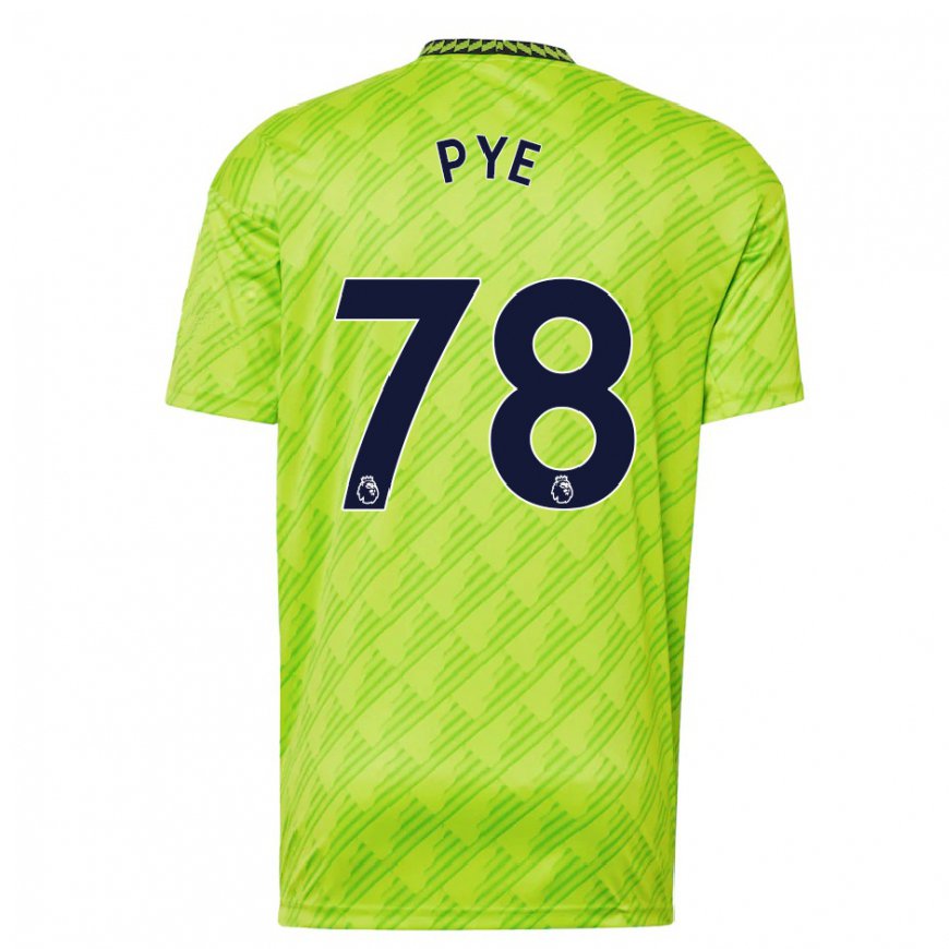 Kandiny Naisten Logan Pye #78 Vaaleanvihreä Kolmas Sarja 2022/23 Lyhythihainen Paita T-paita