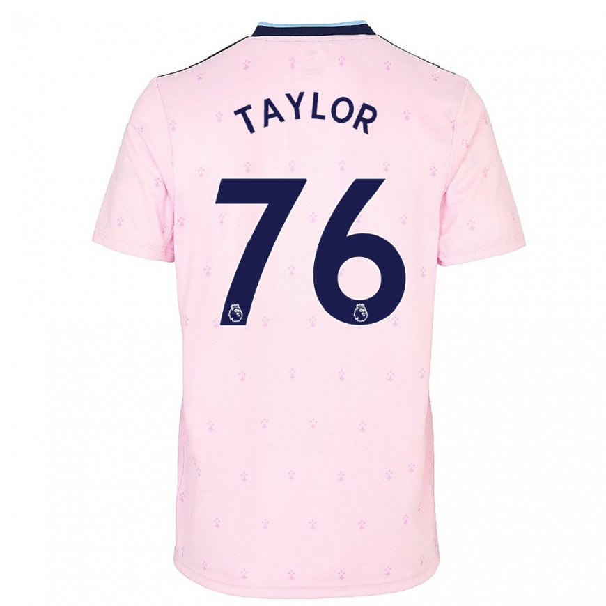 Kandiny Naisten Kido Taylor Hart #76 Vaaleanpunainen Laivasto Kolmas Sarja 2022/23 Lyhythihainen Paita T-paita