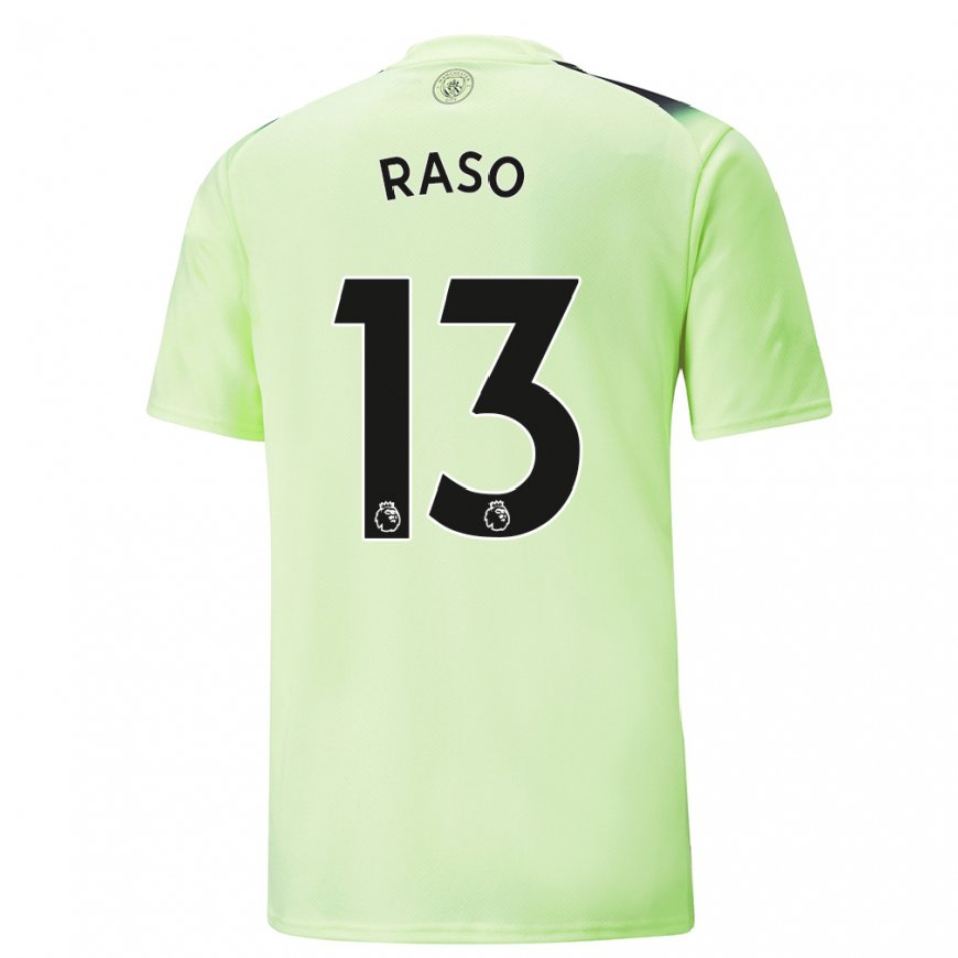 Kandiny Naisten Hayley Raso #13 Vihreä Tummanharmaa Kolmas Sarja 2022/23 Lyhythihainen Paita T-paita
