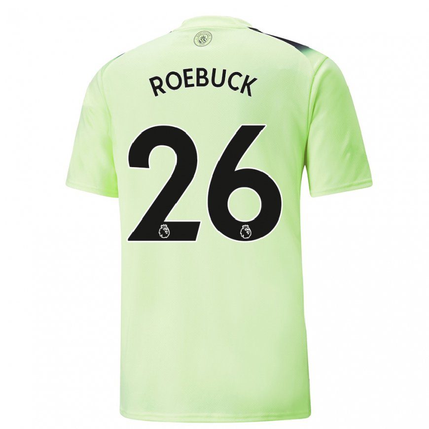 Kandiny Naisten Ellie Roebuck #26 Vihreä Tummanharmaa Kolmas Sarja 2022/23 Lyhythihainen Paita T-paita