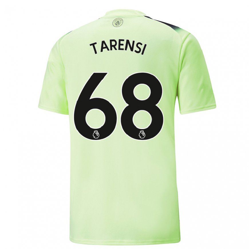 Kandiny Naisten Oscar Tarensi #68 Vihreä Tummanharmaa Kolmas Sarja 2022/23 Lyhythihainen Paita T-paita