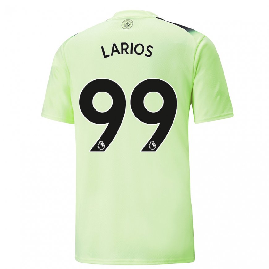 Kandiny Naisten Juan Larios #99 Vihreä Tummanharmaa Kolmas Sarja 2022/23 Lyhythihainen Paita T-paita