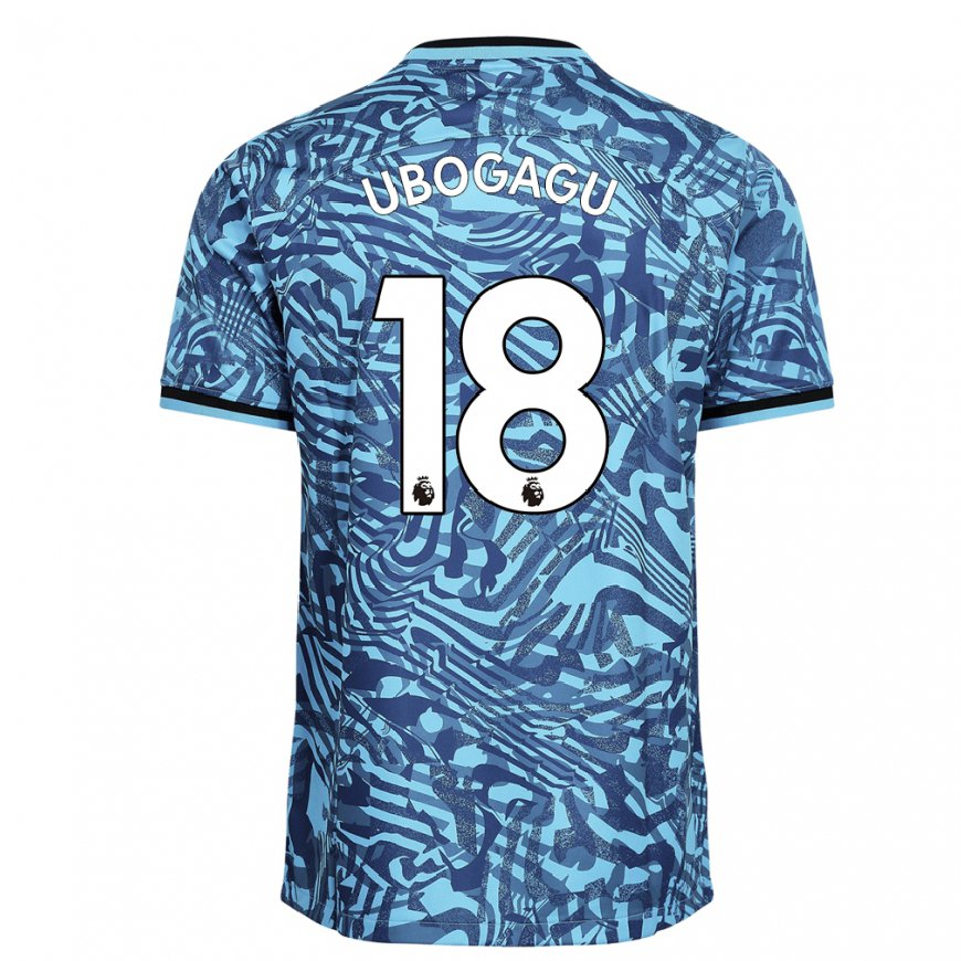 Kandiny Naisten Chioma Ubogagu #18 Sininen Tummansininen Kolmas Sarja 2022/23 Lyhythihainen Paita T-paita