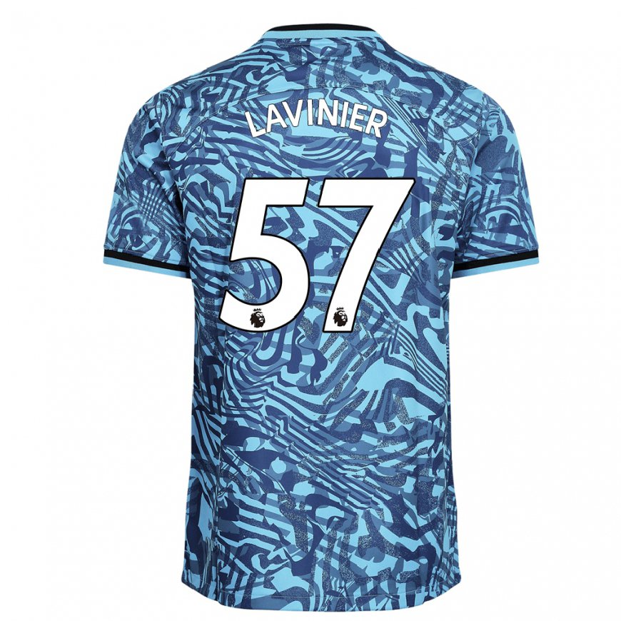 Kandiny Naisten Marcel Lavinier #57 Sininen Tummansininen Kolmas Sarja 2022/23 Lyhythihainen Paita T-paita