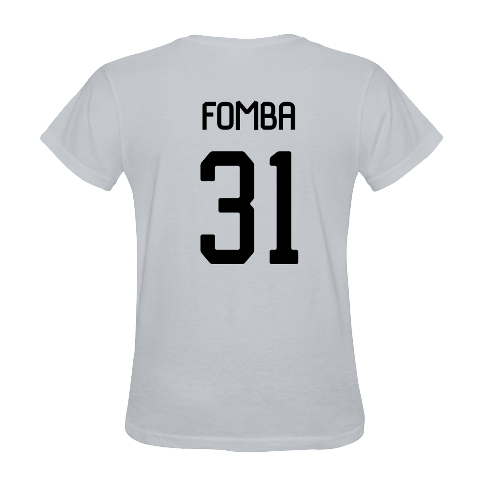 Mens Lamine Fomba #31 White Jersey T-shirt