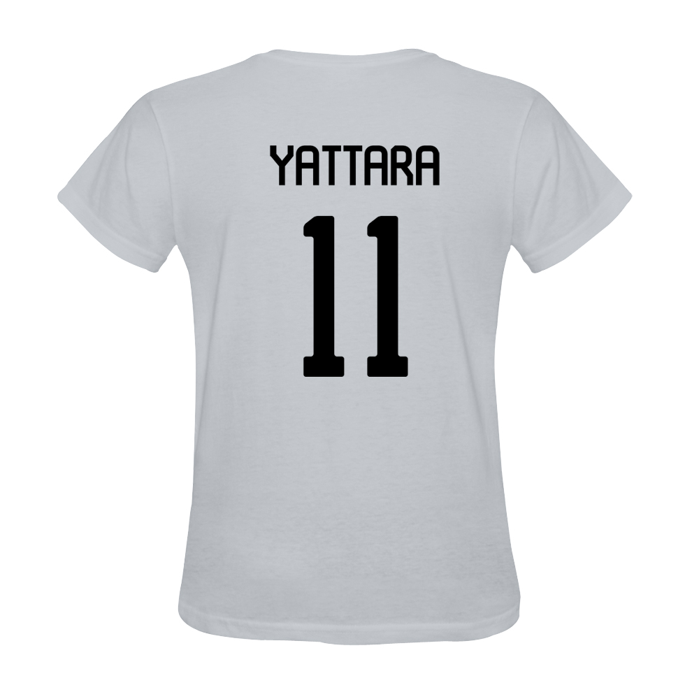 Mens Mohamed Yattara #11 White Jersey T-shirt