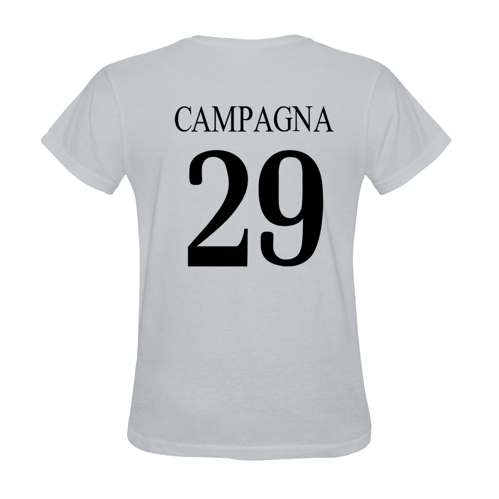 Mens Francesco Campagna #29 White Jersey T-shirt