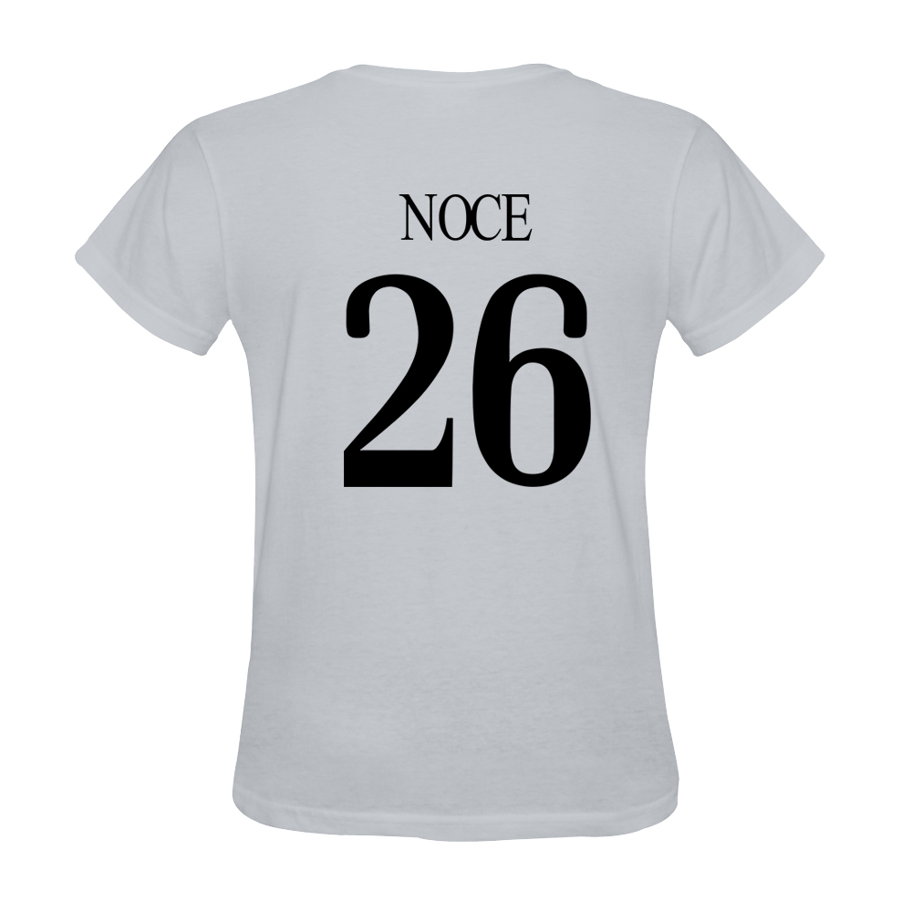 Mens Mario Noce #26 White Jersey T-shirt